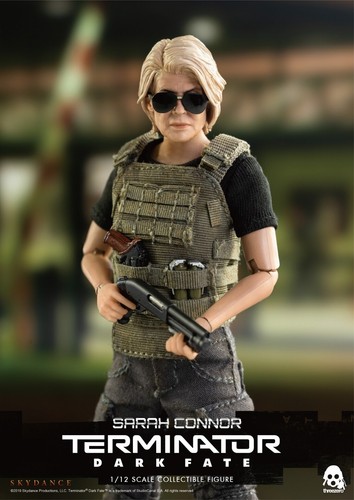 TERMINATOR: DARK FATE – T-800 & SARAH CONNOR COMBO 1/12 Action Figure 16/14 cm - Imagen 9 de 11