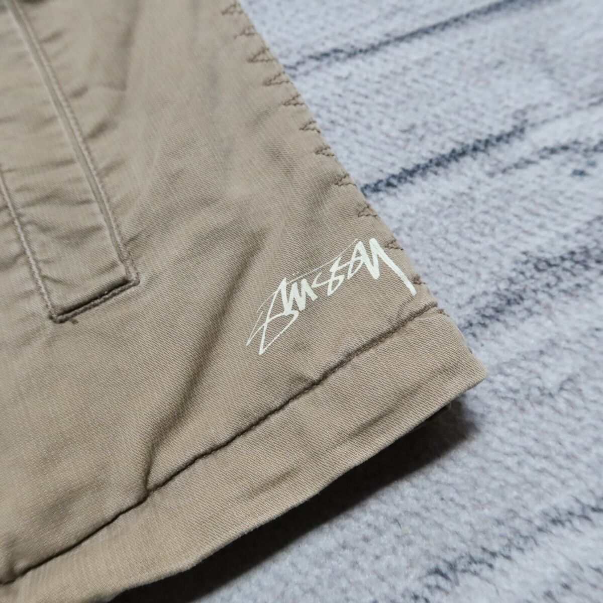 Vintage Stussy Jacket Size M Patch Military M-65