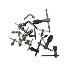 Assorted Chuck Key and T Handle Screw Tap Wre...