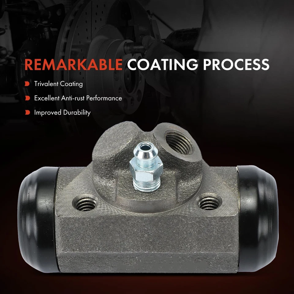 Cilindro de rueda de freno de tambor para camioneta Dodge D200 68-71 P200 trasera izquierda/derecha Foto 3 de 4