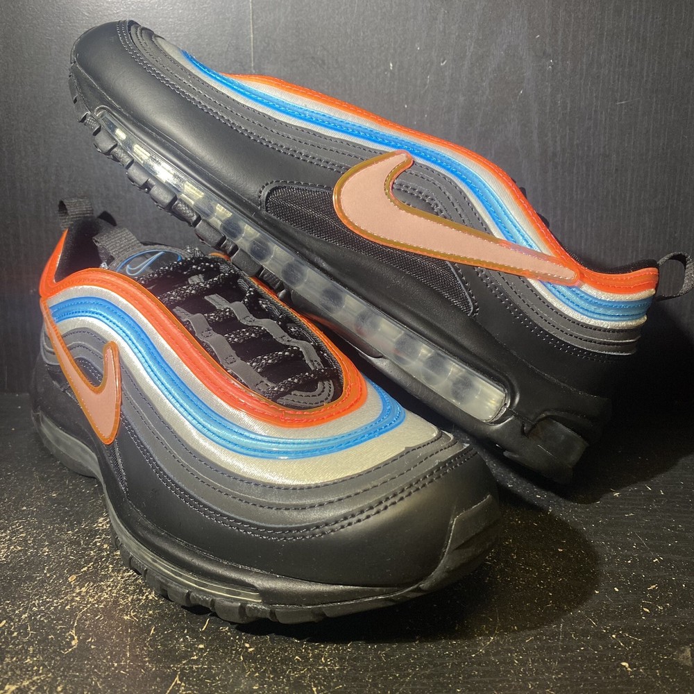Nike Air Max 97 Neon Seoul Size 10.5 Brand New Damaged Box