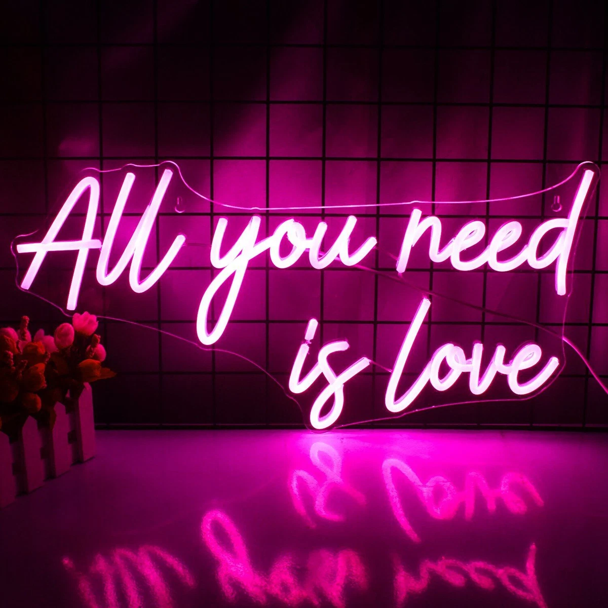 Love neon light sign deals