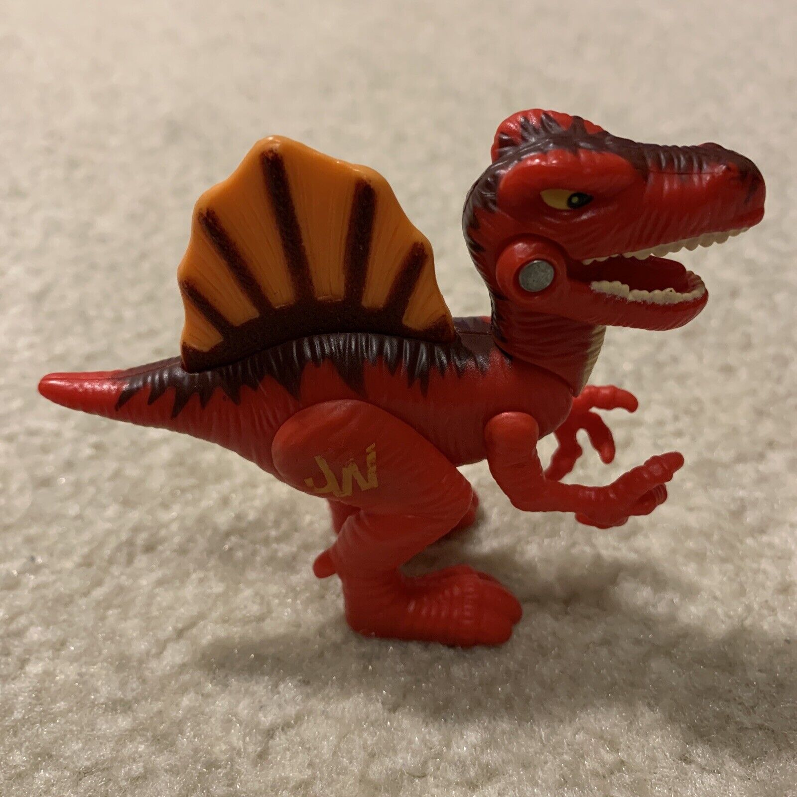 Jurassic World Playskool Heroes Red Spinosaurus 3" Toy Action Figure Dinosaurs