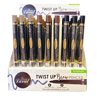 Laval Twist Up wasserfester Augenbrauenstift Brow Liner - schwarz blond braun