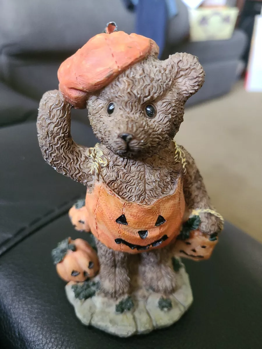 Halloween Plush Pumpkin Teddy Bear Stuffed Animal Toy - Perfect for Sp