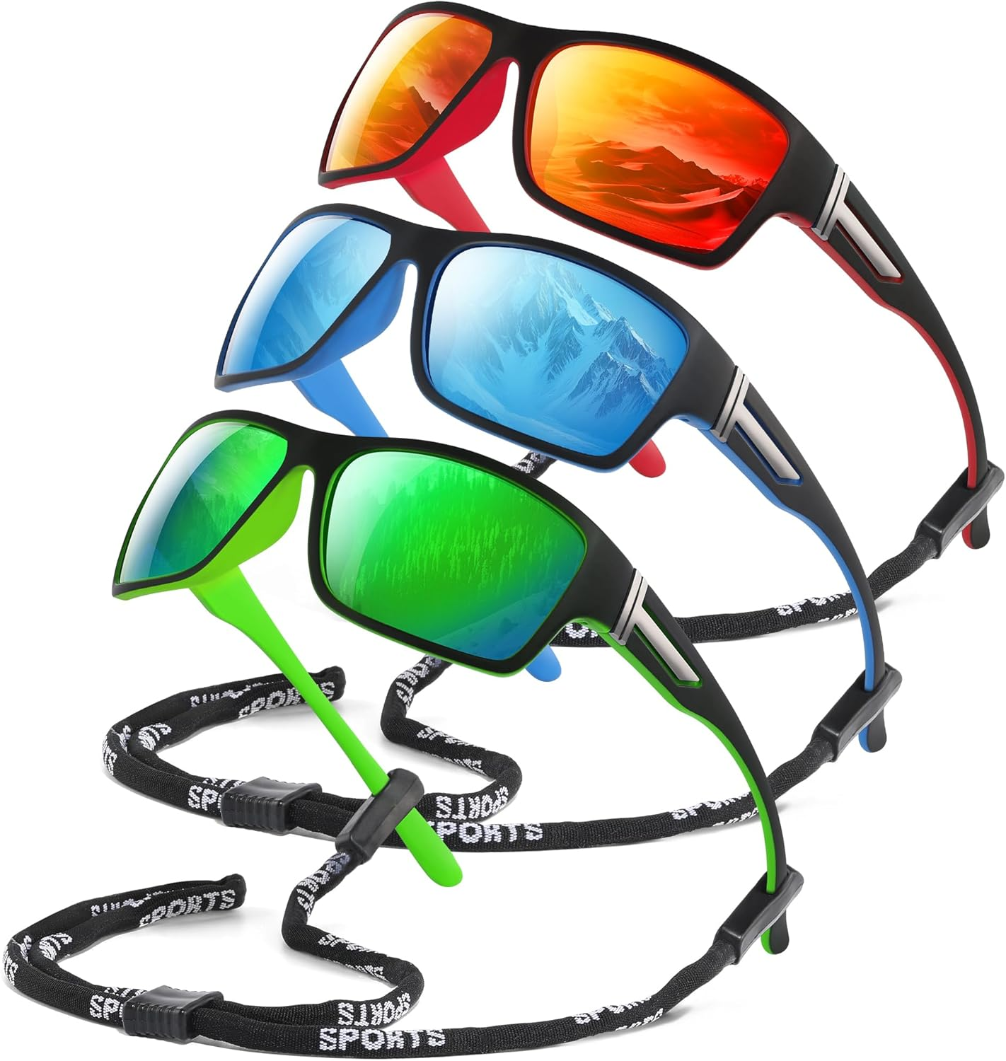 Polarized Running and Cycling Sunglasses for Men and Women – Sports Sun Protection