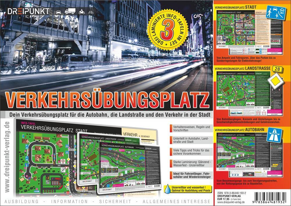 Thumbnail - Info-tafel-set Verkehrsübungsplatz Michael Schulze Stück 6 S. Deutsch