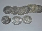 Morgan Dollars 1878-1893 Cc - Lot of 5 Uncirculated Mixed Dates Au/Bu Coins