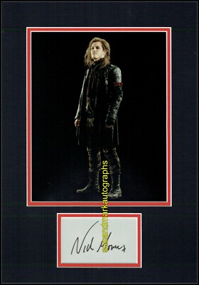 Nick Moran  Scabior Harry Potter and the Deathly Hallows Autograph UACC RD 96