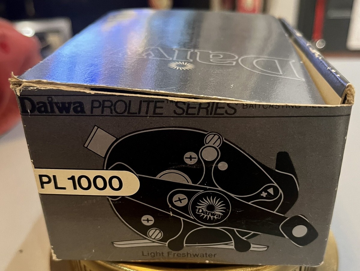 DAIWA Prolite PL1000箱付き Daiwa Prolite PL-1000 fishing reel made in Japan( lot#17793