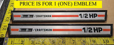 1 Sears Best Craftsman 12 Hp Emblem 142c0111 5385