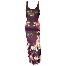 Jean Paul Gaultier S/S 2000 Abstract Top Skirt Suit Ensemble 2 Piece Set