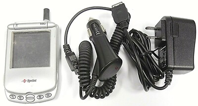 Palm Treo 270 - Gray ( Sprint ) Very Rare Handspring Smartphone