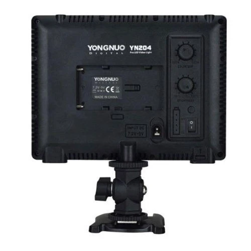 YONGNUO YN204 PRO SMD LED câmera luz de vídeo ajustável 3200k 5500k temperatura de cor - Imagem 3 de 4