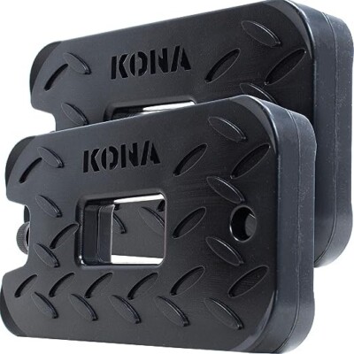 Kona Cooler Ice Packs Black (2 lbs) Refreezable Reusable (Set