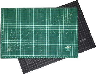 36x24 Green and Black Cutting Board Self Healing Craft and Art Mat