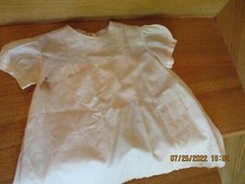 Vintage Baby Dress handmade pintucked embroidered as is shipping included 
