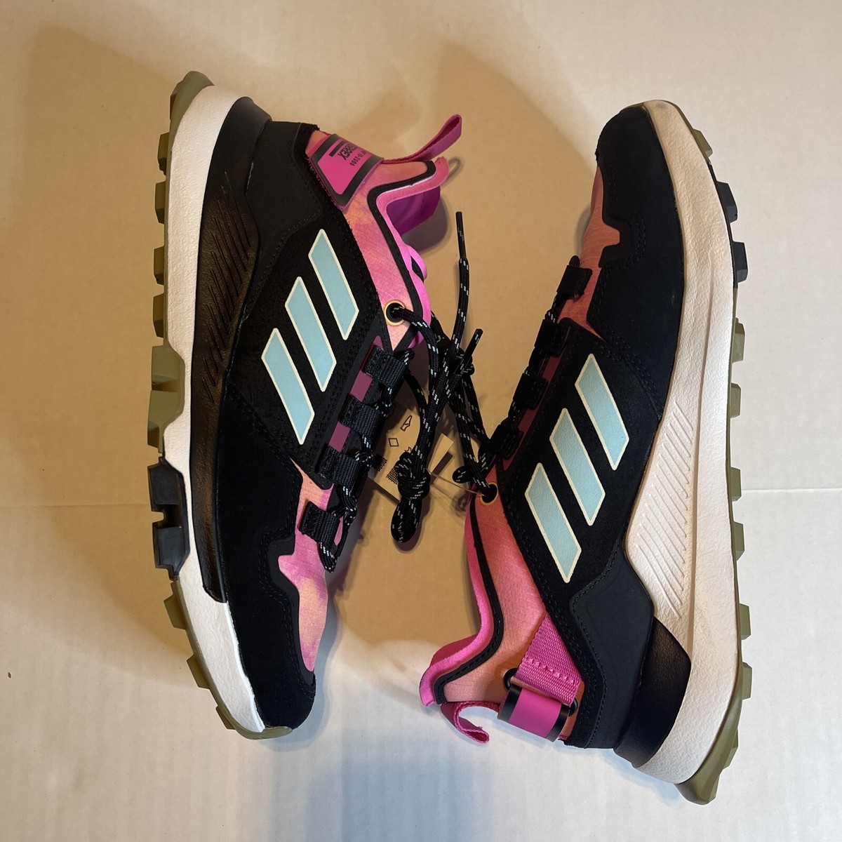 Adidas Terrex Hikster Low ‘Sunset Pink’ Tie Dye Shoes FY1546 Men’s 7.5 fits 8.5 Adidas Terrex Hikster Low Hiking Shoes Tie | Mercari main image 3