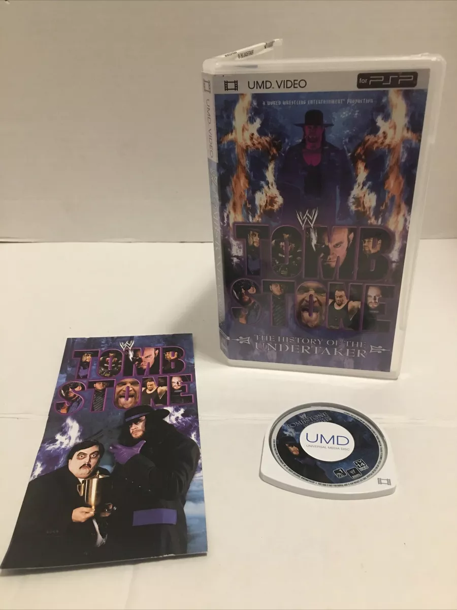 The History Of The Undertaker (PSP, UMD Video 2005). Wrestling. WWE