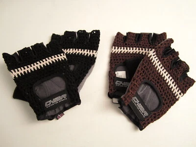 CHIBA Handschuhe Classic Fahrradhandschuhe braun schwarz Retro !!!Farbhinweis!!!