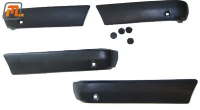 FORD Capri MK3 bumper corner set 4 pieces reproduction as original