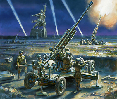 Zvezda ZV6148 1/72 Soviet 85mm Anti-Aircraft Gun