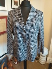 Ladies Spirito Artigiano Quilted Jacket Size 22 (48 In Chest)