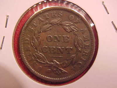 1838 LARGE CENT - XF - SEE PICS! - (X1293) | eBay