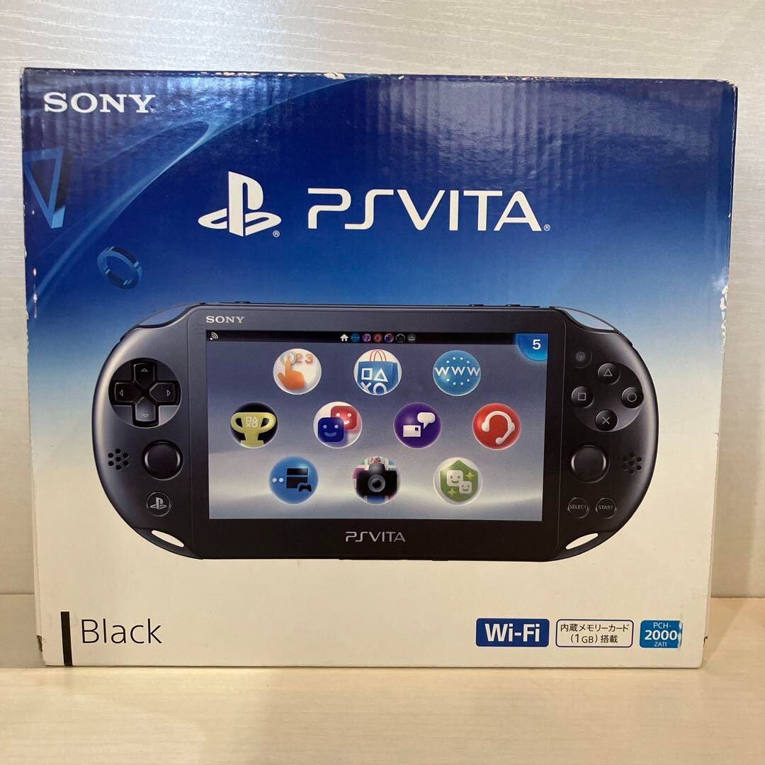 SONY - 未使用品　PSVita 本体　Black　PCH-2000ZA11 Amazon.com: PlayStation Vita Wi-Fi Model Black(PCH-2000ZA11