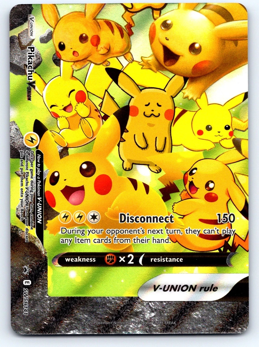 Pikachu V-Union Pokémon TCG Cards for sale | eBay