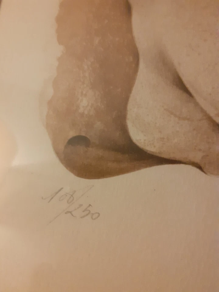 Gérard DARAN lithographie signé Partition 1990 - Photo 3/4