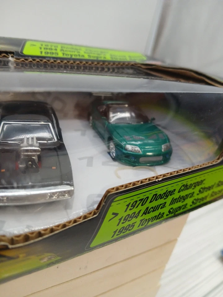 Rare Racing Champions Fast Furious 3 Pack Supra Charger Integra - Image 4 of 4