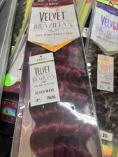Outre Velvet Brazilian 100 Human Hair beach wave 14"T1B/BU