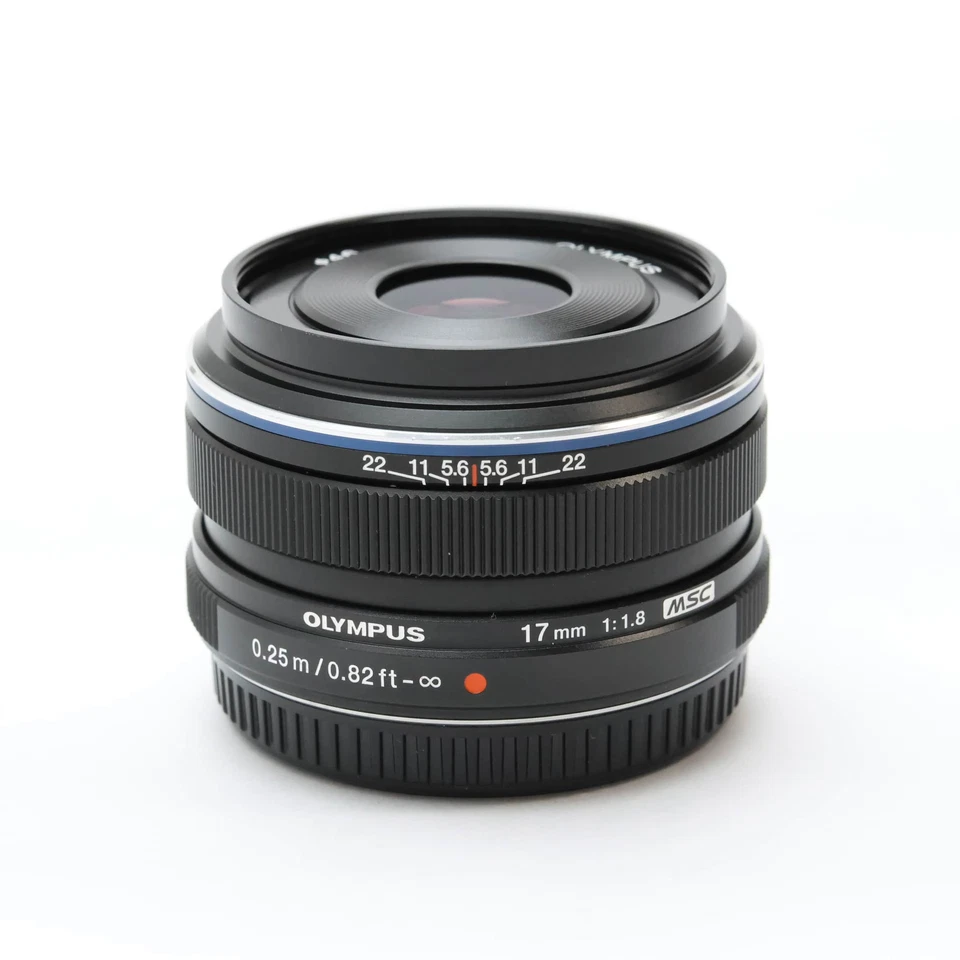 OLYMPUS M.ZUIKO DIGITAL 17mm F/1.8 Lens Black - Image 2 of 4