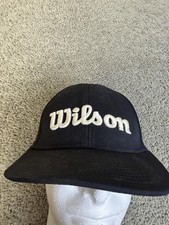 Wilson Hat Cap Strap Back Mens One Size Black...