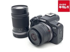 CANON EOS R50 RF-S18-45+RF-S55-210 LENS KIT BLACK -Near Mint- 2673