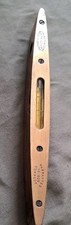 Vintage J. Rabone Spirit Level, English, Rosewood, Brass, Torpedo, Circa 1950