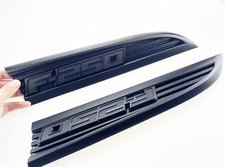 Set Of 2 Black Fits For 2011-2016 Car Lh & Rh Fender Side Emblem Badge New