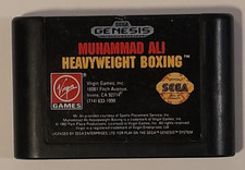 Muhammad Ali Heavyweight Boxing Sega Genesis Game-Works