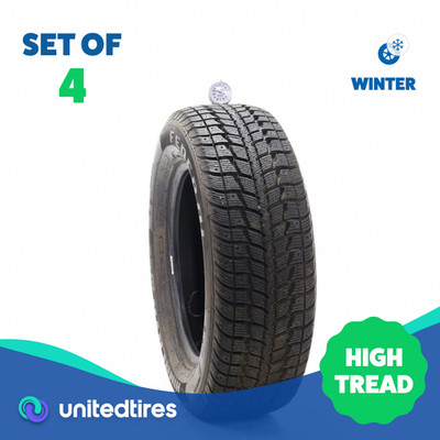 Set of (4) Used 225/60R16 Federal Himalaya WS2 102T - 11-11.5/32