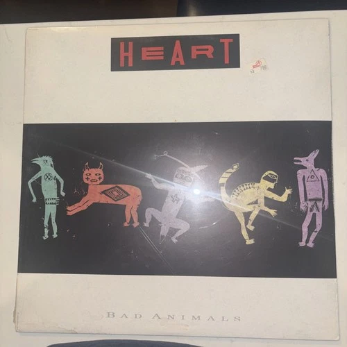 3 Sealed First Press Heart LPs / Mint  See Photos