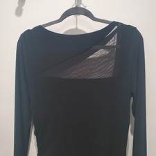 Lauren Ralph Lauren Evening Black All Stretch Formal Gown with Long Sleeves 12