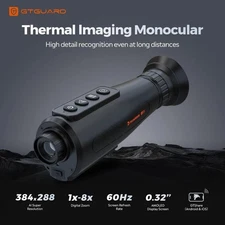 GTGUARD Ai 384x288 Thermal Monocular 60Hz 15mm Lens Night Vision Hunting Scope