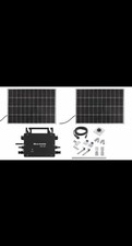 Balkonkraftwerk150W 2 Solarpanel WLAN Inverter Mini PV Solaranlage steckerfertig