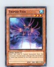 Yu-Gi-Oh TCG Tripod Fish ABYR-EN006 Unlimited Regular Common Card NM