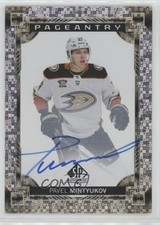 2024-25 SP Authentic Pageantry Auto Pavel Mintyukov #P-15 Auto 03uh