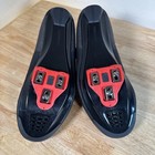 Black Shimano RC1 Road Cycling Shoes with LOOK cleats Mens Size 45 US 10.5  — photo 10