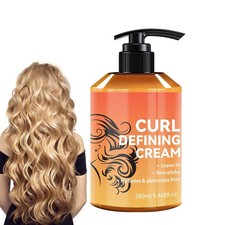 Curl Defining Cream With Argan Oil Deep Moisturizer For Wavy Curly Hair 280ml