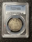 1861-O Seated Liberty Silver Half Dollar 50C - PCGS Genuine Fine Details