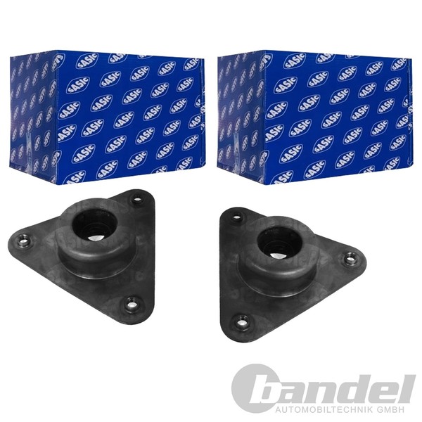 2X Sasic FederbeinstÜTzlager Domlager Vorne Passend FüR Renault Captur Clio Modu-image